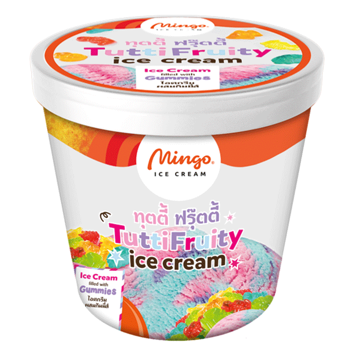 Kem hộp 473ml – Cầu Vòng (Tutti fruity)